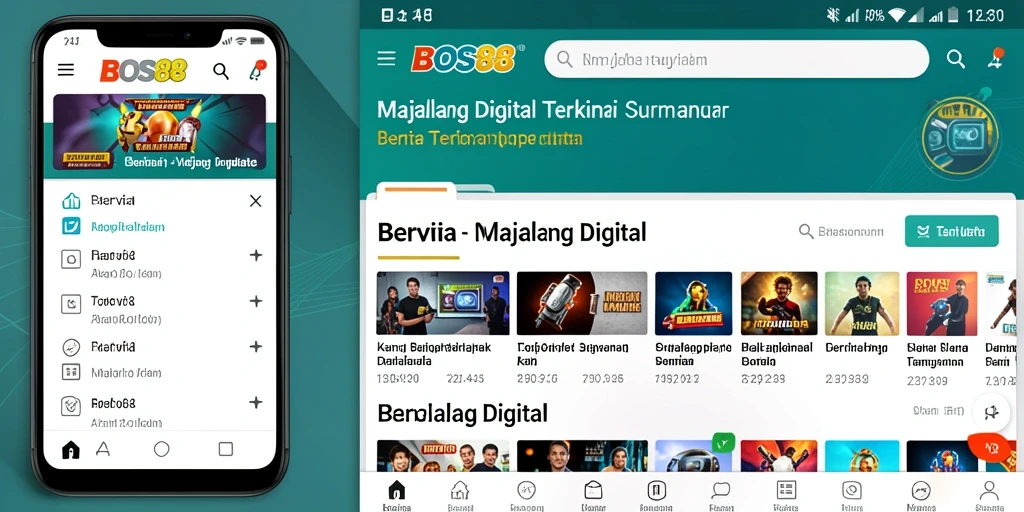 Antarmuka BOS88 yang menarik dan fungsional.